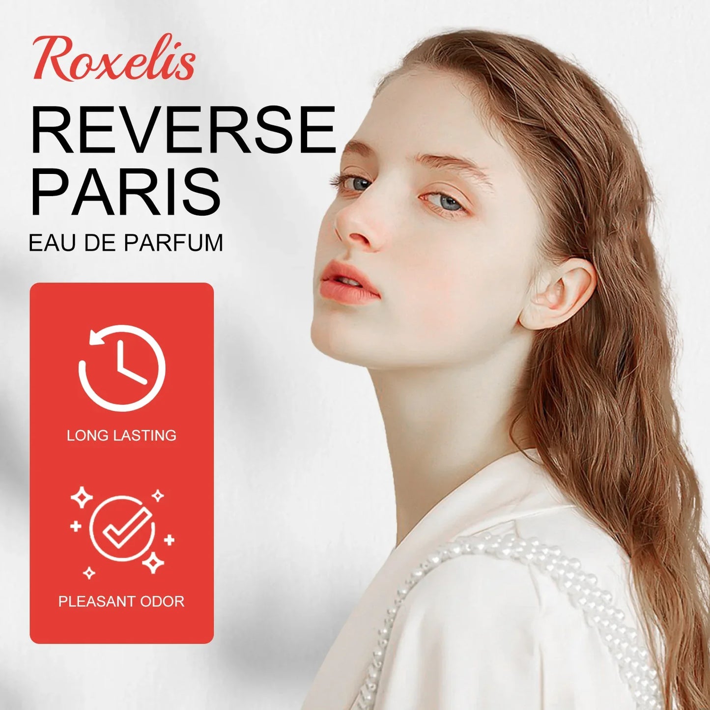 Roxelis 30ml Jasmine Pheromone Perfume Long Lasting Scent Sexy Floral Daily Dating Attracting Flirting Mist Body Aroma Perfume
