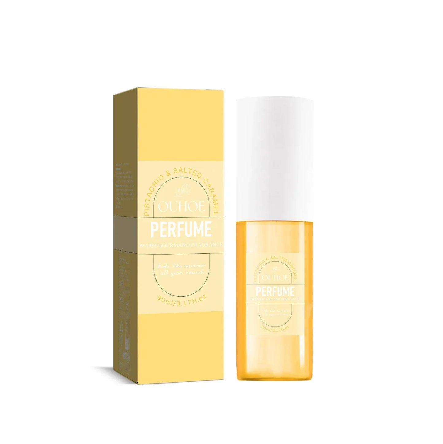 Ouhoe 90ml Long Lasting Pheromone Perfume Mist Floral Scent Air Refreshing Glamour Perfume Flirting Dating Fragrance Body Spray