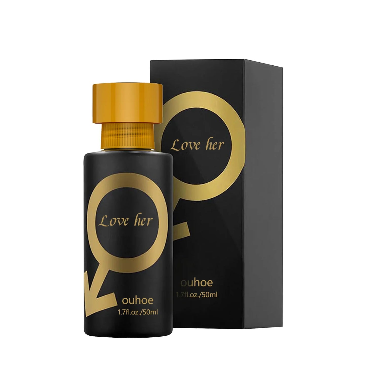 Ouhoe 50ml Glamour Pheromone Perfume Dating Scent Long Lasting Fragrance Bath Cleanser Face Scrub Deodorant Charm Perfume Spray