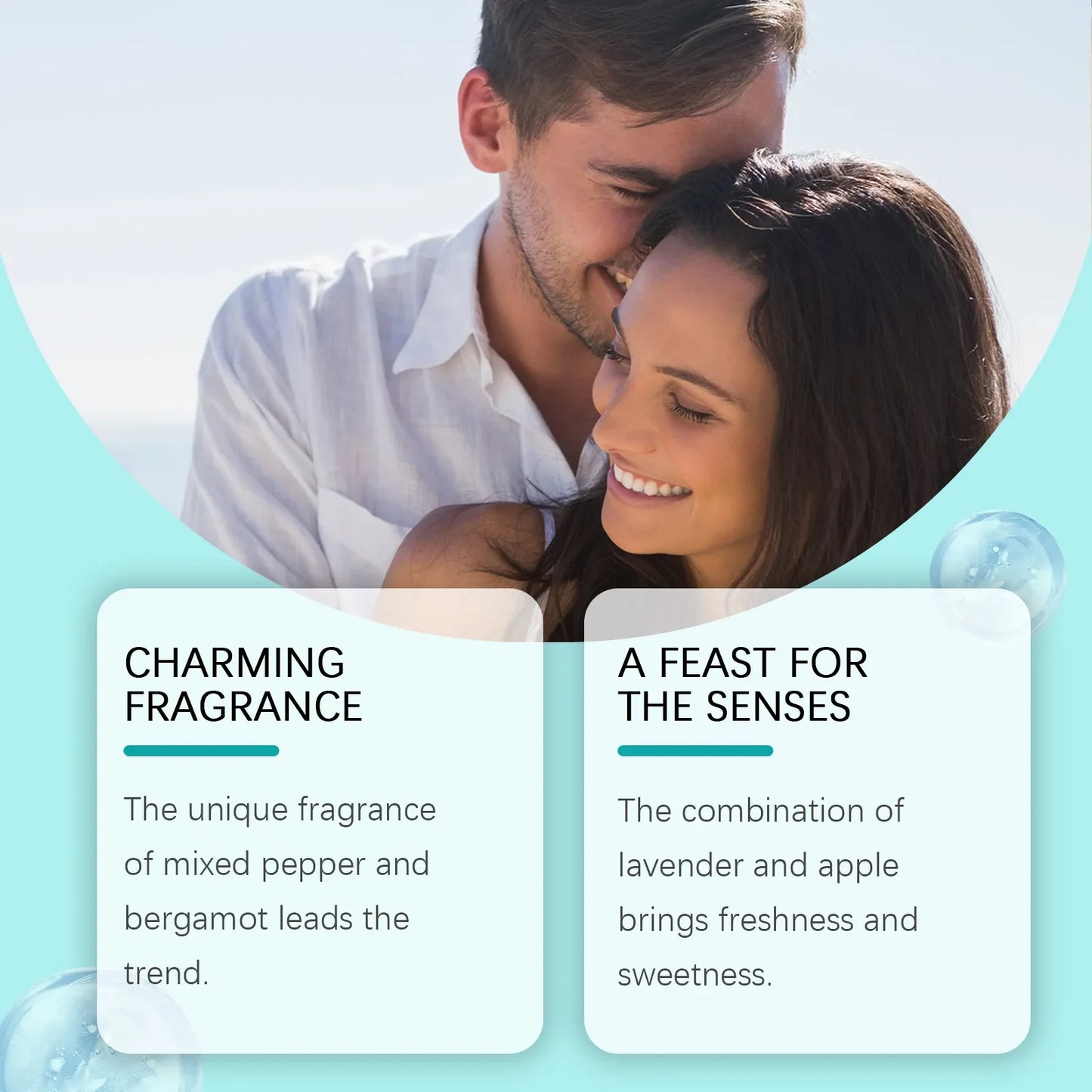 Roxelis 50ml Cologne Men'S Perfume Natural Fresh Fragrance Lasting Pheromone Deodorant Charm Release Flirting Perfume Spray