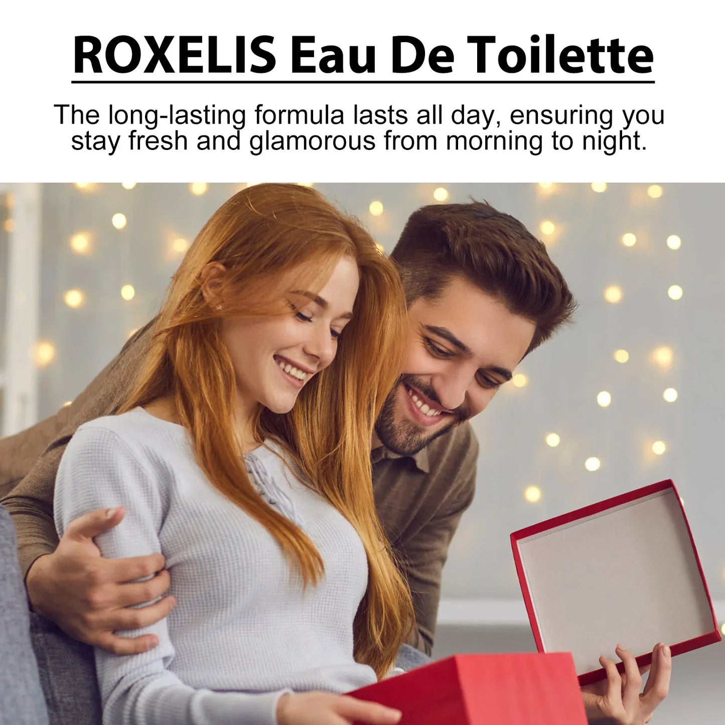 Roxelis 50ml Men Pheromone Perfume Spray Long Lasting Light Fragrance Flirt Seduction Aroma Elegant Release Charm Dating Perfume