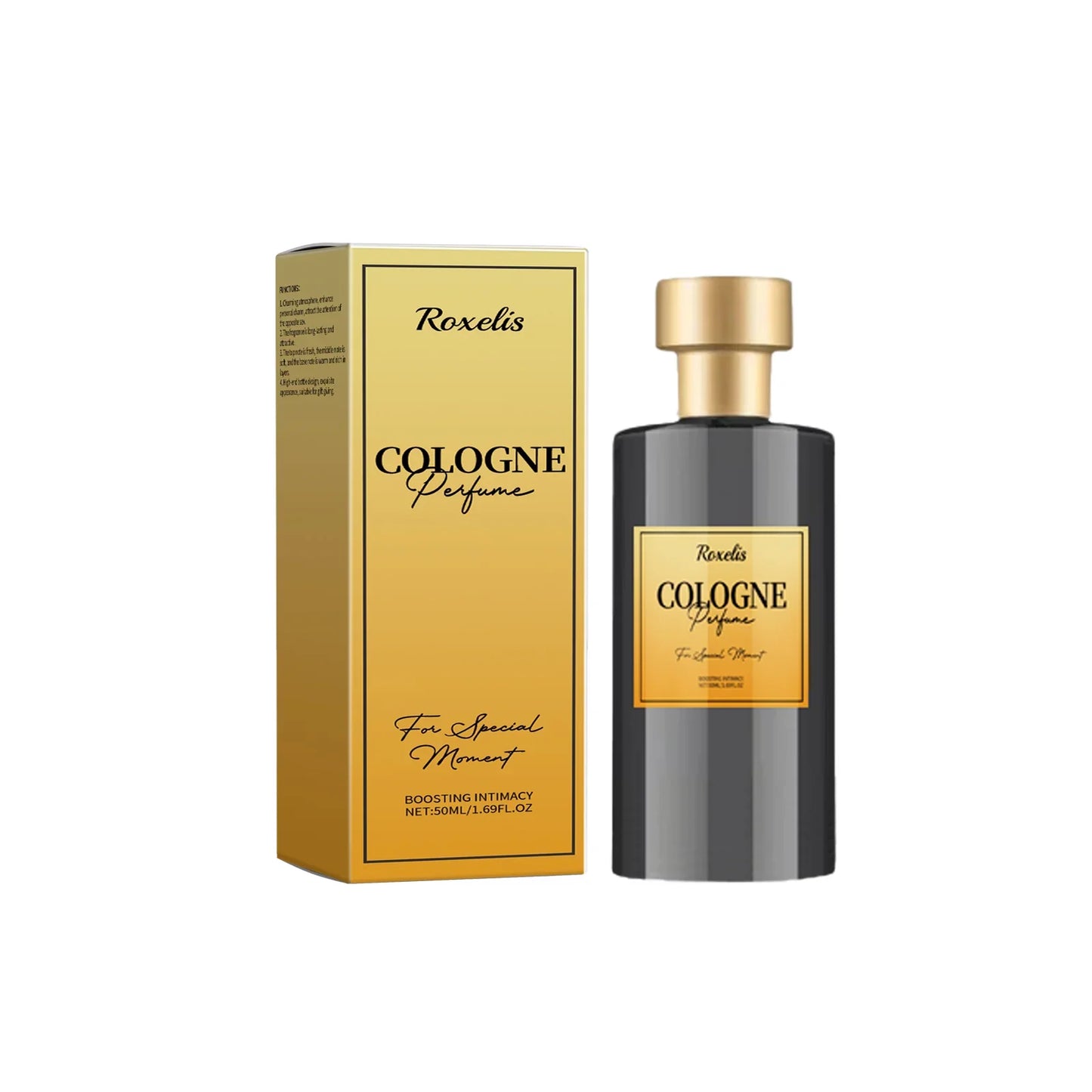 Roxelis 50ml Cologne Pheromone Perfume Valentine'S Day Lasting Fragrance Fresh Scent Flirting Dating Charming Release Perfume