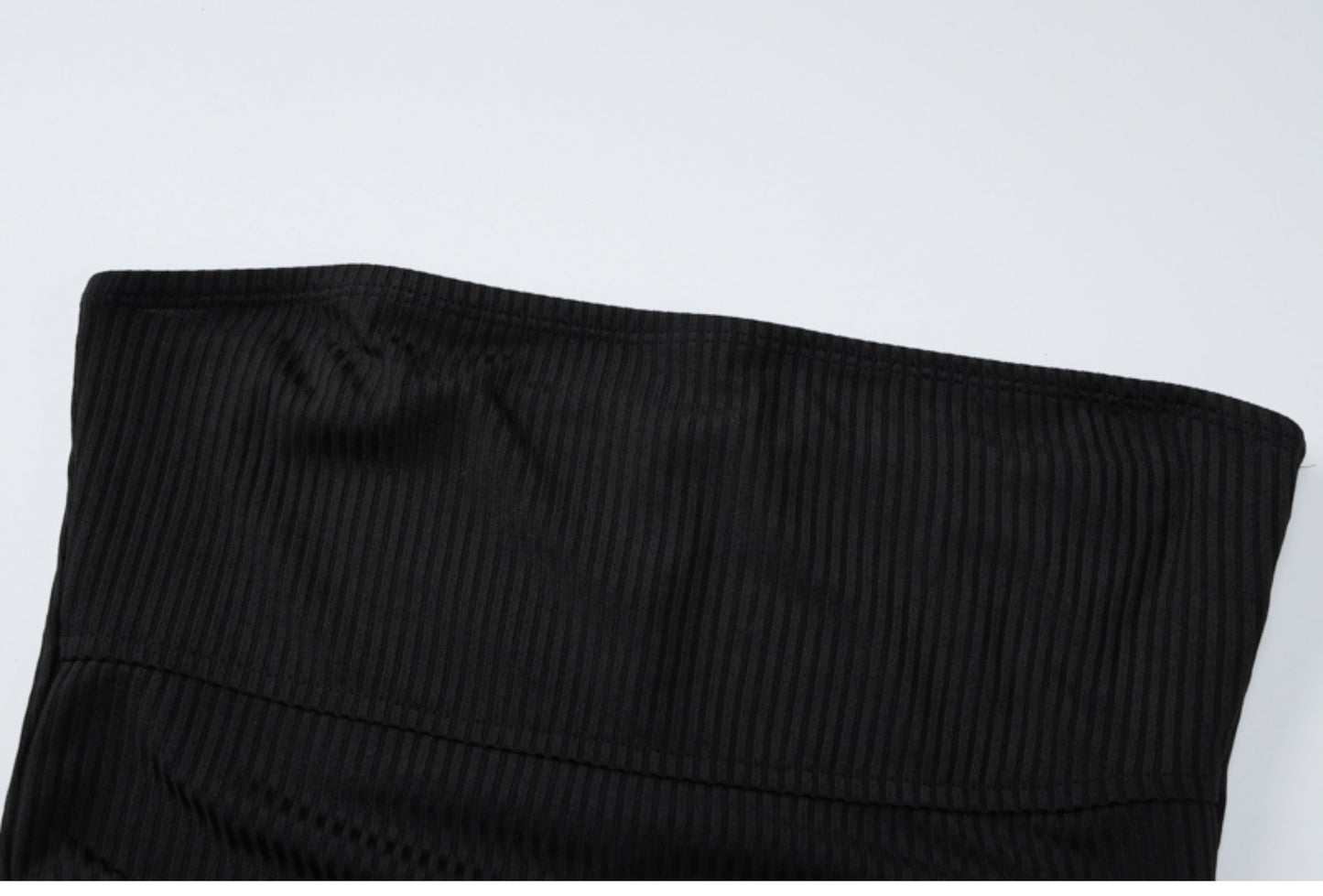off-Shoulder Collar Backless High Waist Stretch Silm Long Tube Top