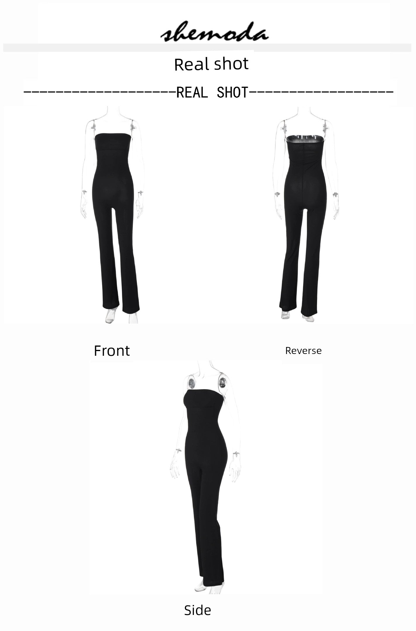 off-Shoulder Collar Backless High Waist Stretch Silm Long Tube Top