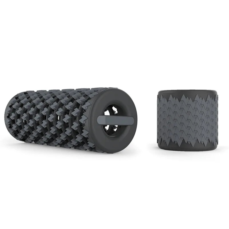 New Custom Deep Tissue Muscle Massage Collapsible Folding Shaft Yoga Foam Roller