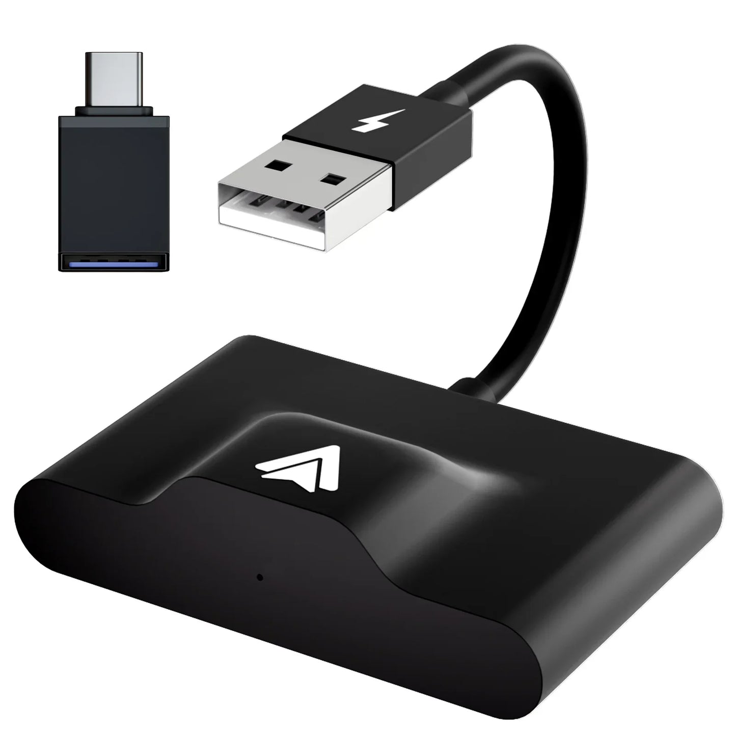 Wireless Video Android Auto Adapter with Netflix/YouTube/ TikTok for OEM Wireless CarPlay Cars
