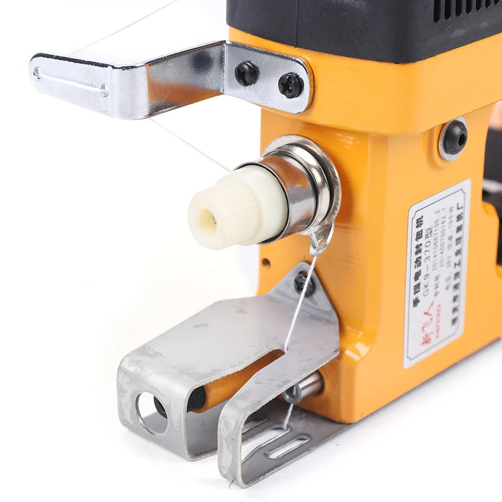 Durable Bag Sewing Machine, High Precision Gear Drive, Automatic Thread Cutter, 210W Power, Fast 1700 Stitches/Minute,