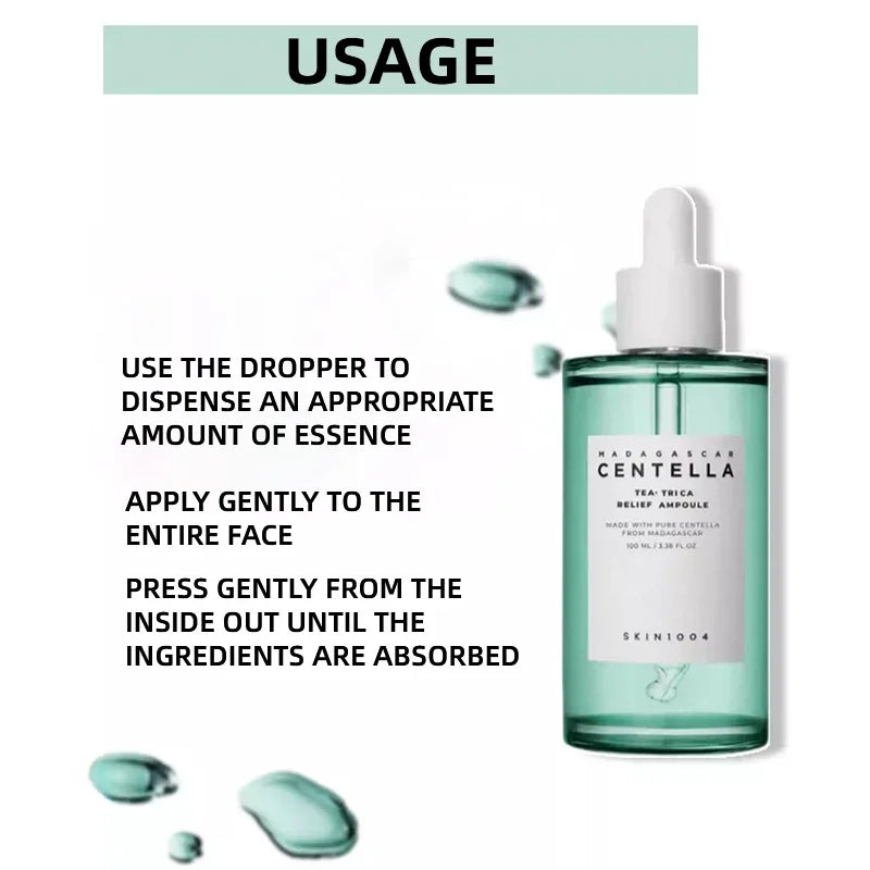 Skin1004 Madagascar Centella Asiatica Ampoule Facial Serum Moisturizing Blackhead Remover Oil Skincare Original Beauty Product