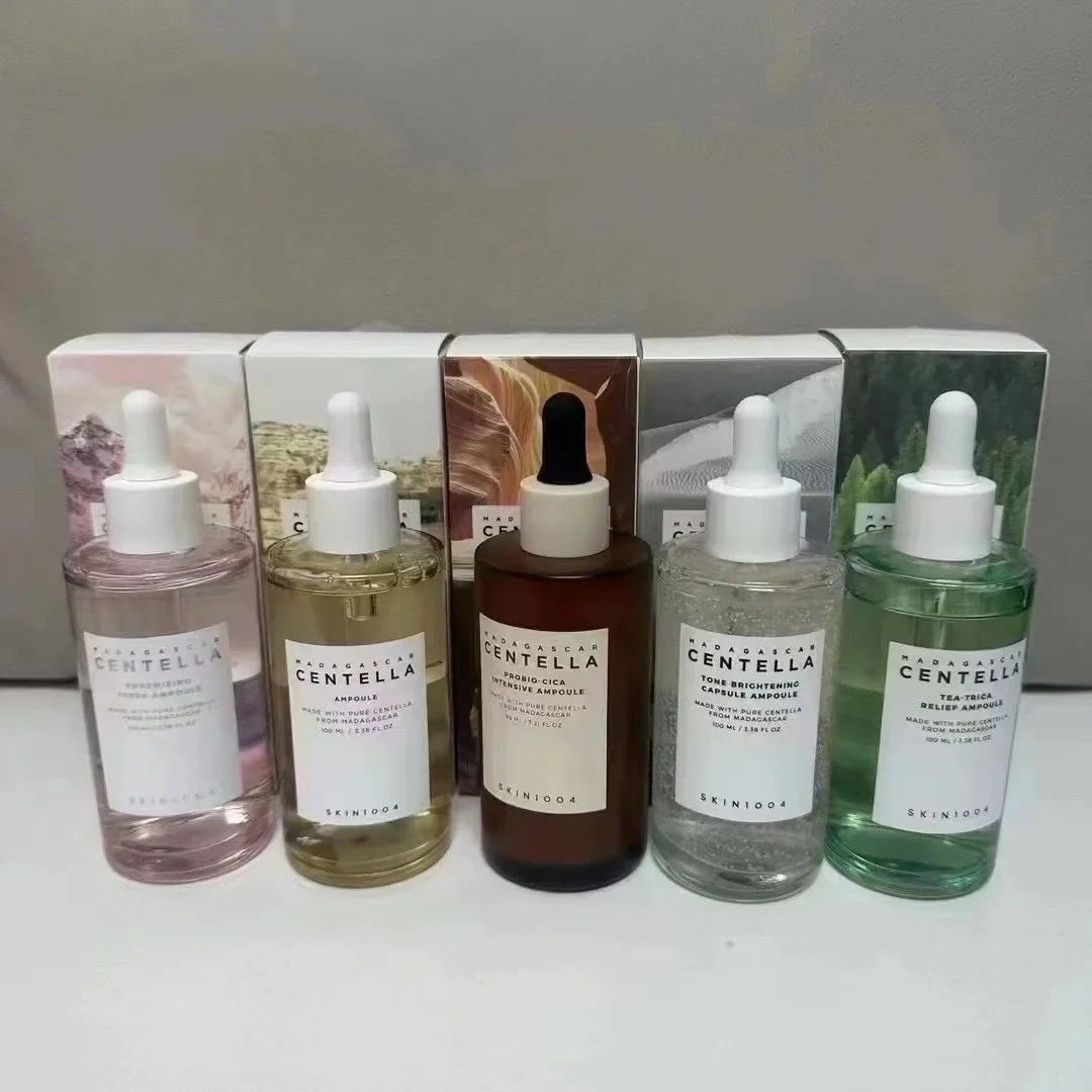Skin1004 Madagascar Centella Asiatica Ampoule Facial Serum Moisturizing Blackhead Remover Oil Skincare Original Beauty Product