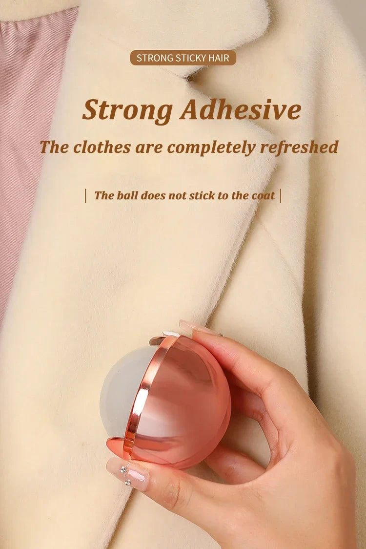 Clothes Dust Cleaning Ball Reusable Hair Remover Ball Pet Hair Lint Roller Washable Sticky Gel Lint Rollers Tool for Cat Dog