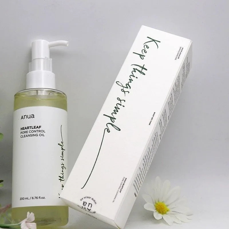ANUA Heartleaf 77% Toner Moisturizing Quercetin Deep Cleanser, Cleansing Oil + Niacinamide 10% + TXA4% Essence Skin Care Set