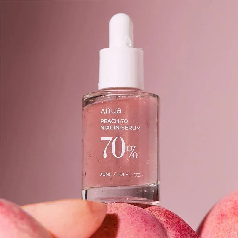 Korean Anua Skincare Products Heartleaf 77% Toner Pads Deep Cleaning Cleanser Fade Fine Lines Cream Peach Nicotinamide Essence