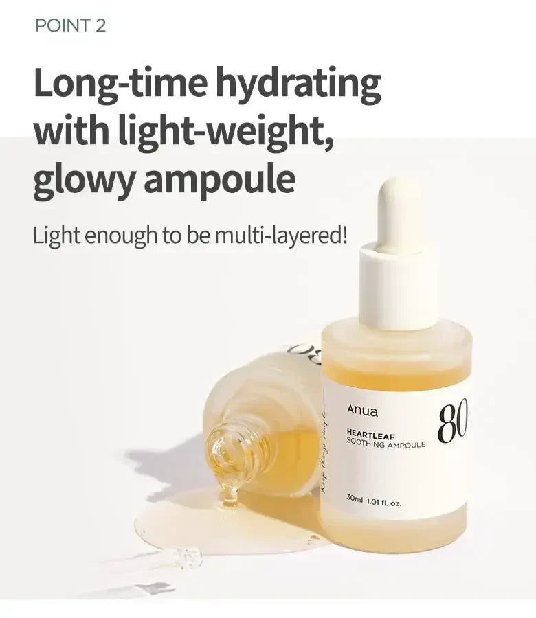 Anua Heartleaf Original Skincare Products Moisturizing Rice Toner Niacinamide Whitening Serum Cleansing Oil Peach 70% Essence