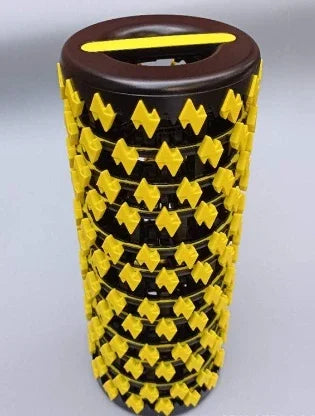 New Custom Deep Tissue Muscle Massage Collapsible Folding Shaft Yoga Foam Roller