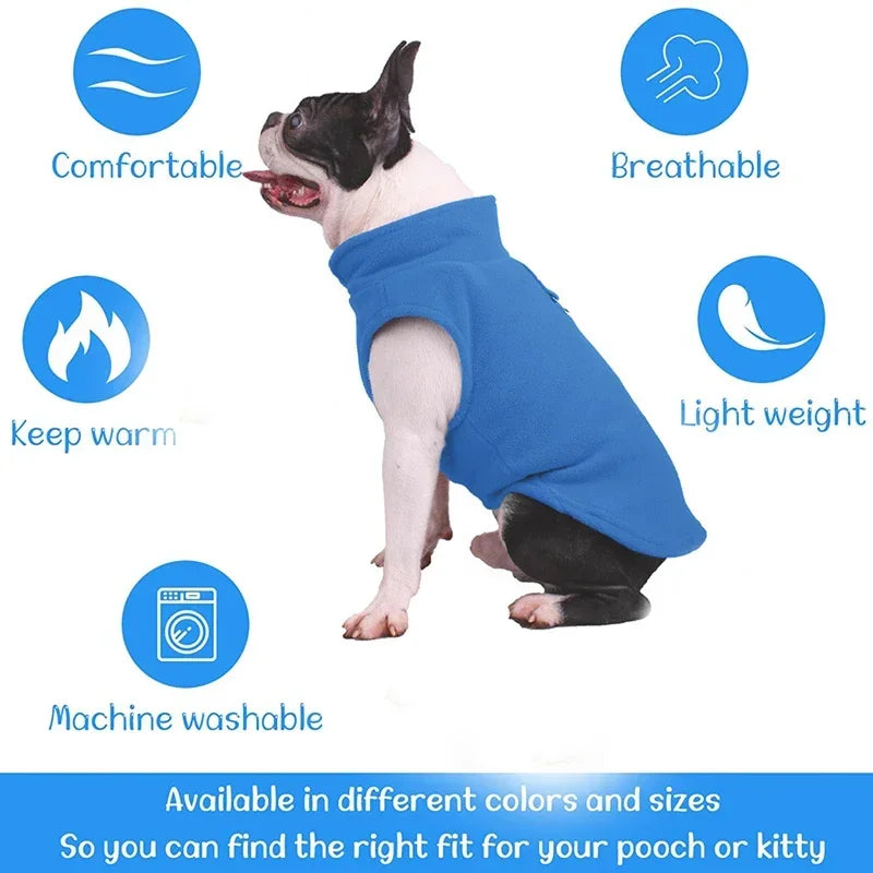 Fleece Winter Pet T-Shirt dog & cat