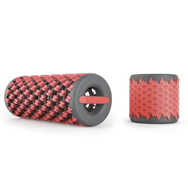 New Custom Deep Tissue Muscle Massage Collapsible Folding Shaft Yoga Foam Roller