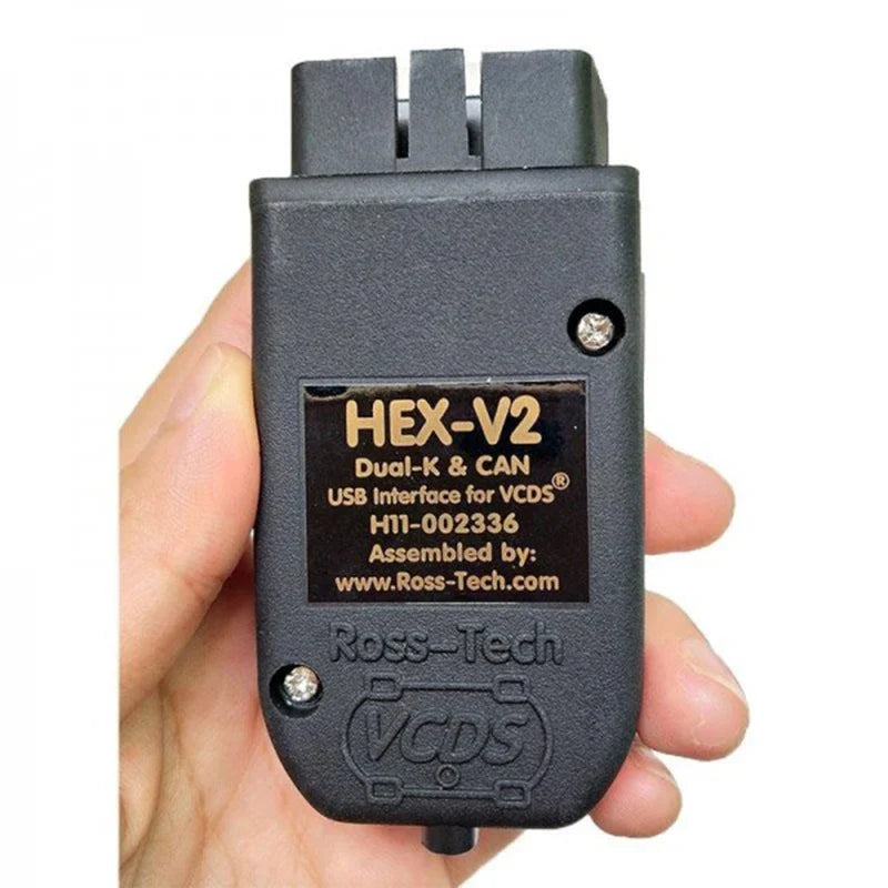 2025 Newest Unlimited VINs VCDS Auto com Diagnostic Coding VAG COM VAG HEX V2 Hardware Interface FOR VW AUDI Skoda Seat Real V2