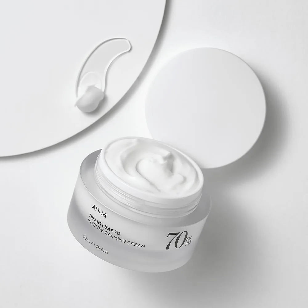 Anua Heartleaf originales 70% Intense Calming Cream Soothing Repair Brightening Body Moisturizer face lotion korean skin care