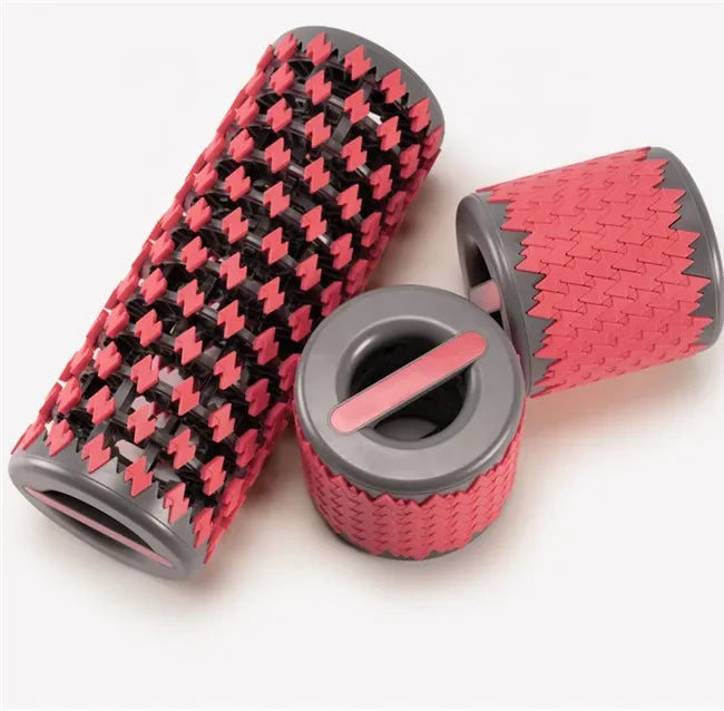 New Custom Deep Tissue Muscle Massage Collapsible Folding Shaft Yoga Foam Roller