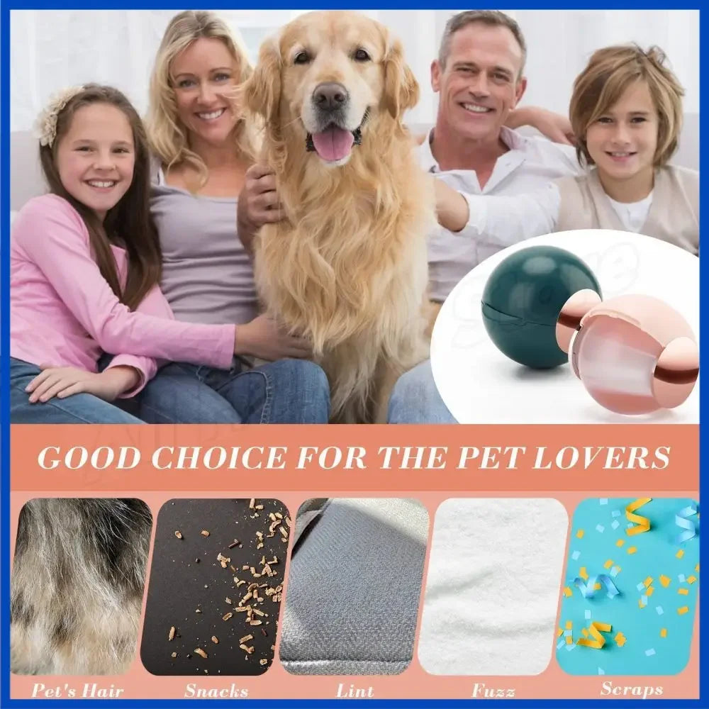Lint Remover From Clothes Ball Hair Removal Laundry Reusable Sticky Lint Roller Travel Washable Pellet Remover Ball for Pet Hair