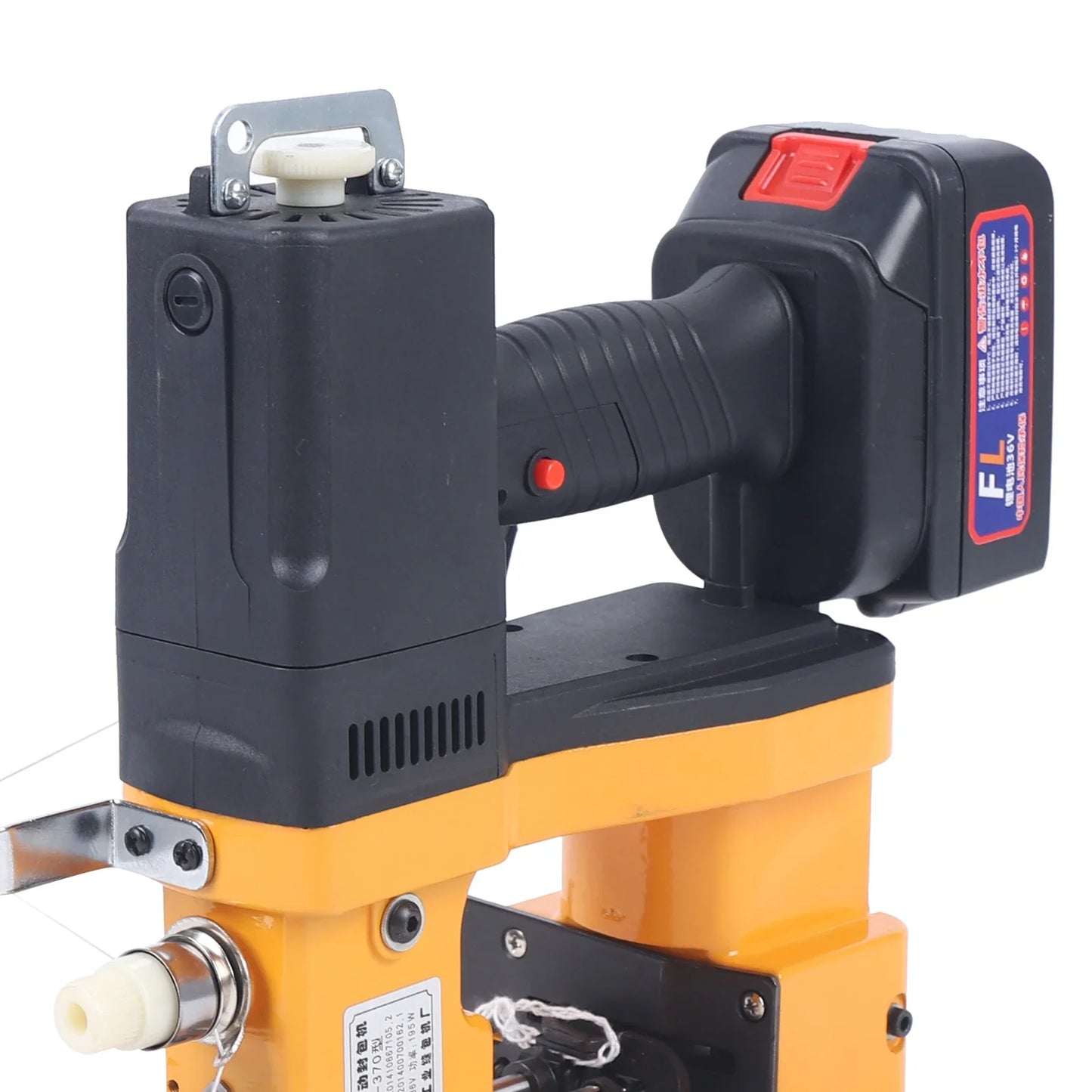 Durable Bag Sewing Machine, High Precision Gear Drive, Automatic Thread Cutter, 210W Power, Fast 1700 Stitches/Minute,