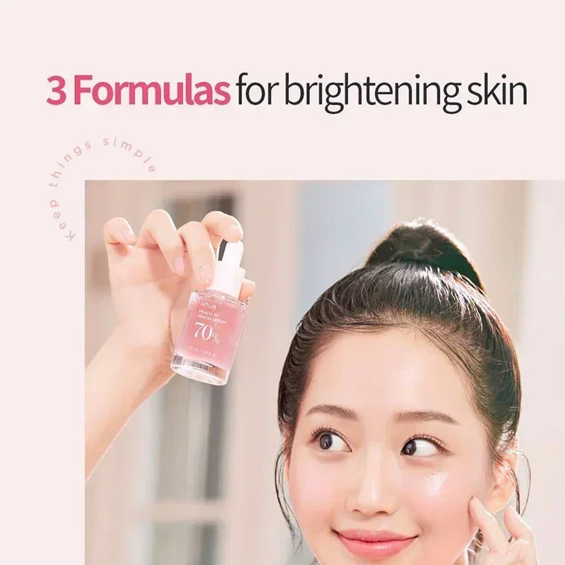 Korean Anua Skincare Products Heartleaf 77% Toner Pads Deep Cleaning Cleanser Fade Fine Lines Cream Peach Nicotinamide Essence