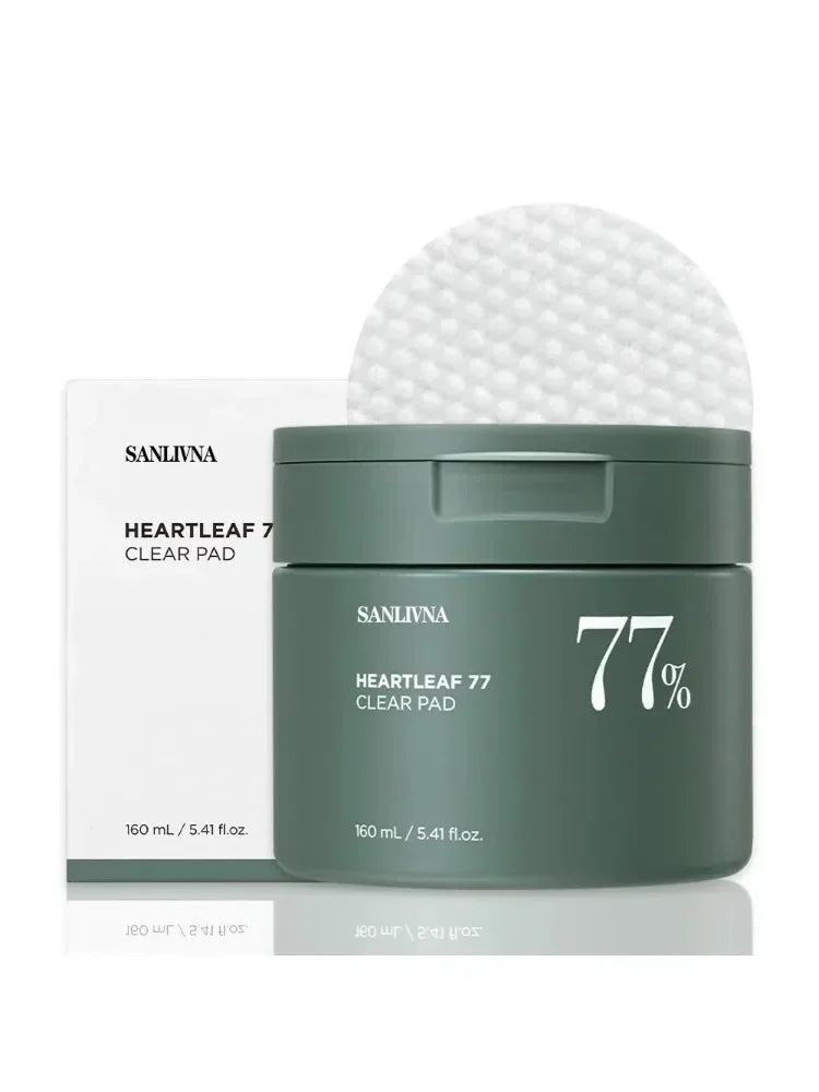 ANUA Heartleaf 77 Toner 70 Tablets Green 160ML Lemon Vitamin C Serum 20ML Korean Cosmetics pH Toner Peeling Pad Moisturizing