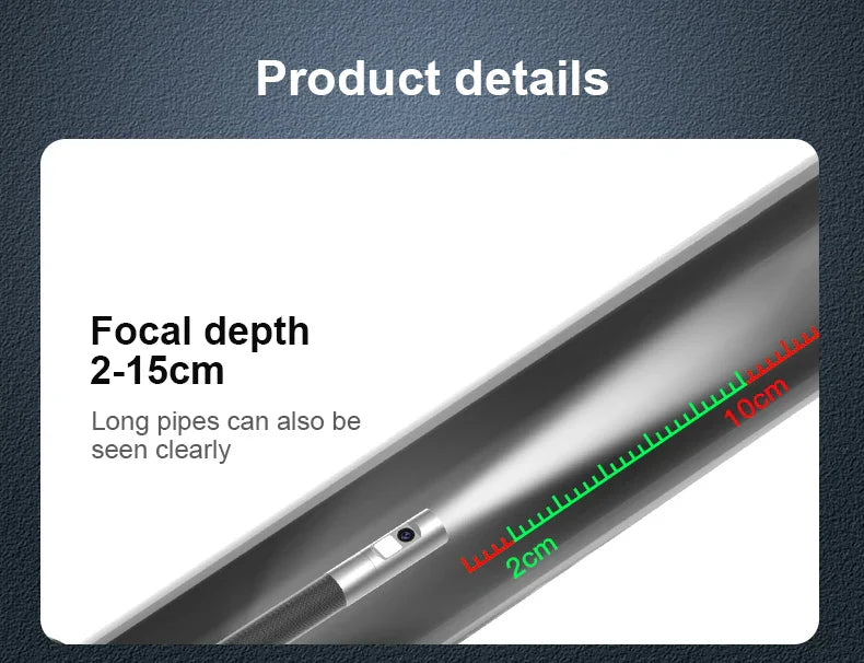 5inch Two-Way 360° Articulating Borescope 1080P Camera with 8LEDS 8.5mm Waterproof Probe industrial inspection visual probe