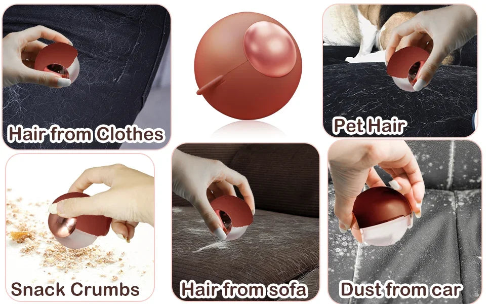 Lint Remover From Clothes Ball Hair Removal Laundry Reusable Sticky Lint Roller Travel Washable Pellet Remover Ball for Pet Hair