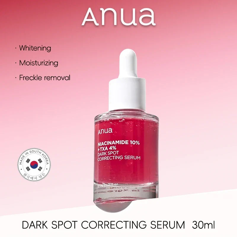 Korea ANUA Heartleaf skin care Vitamin Whitening Set Peach 70% Niacinamide Serum / Dark Spot Serum / Vitamin C Blemish Serum