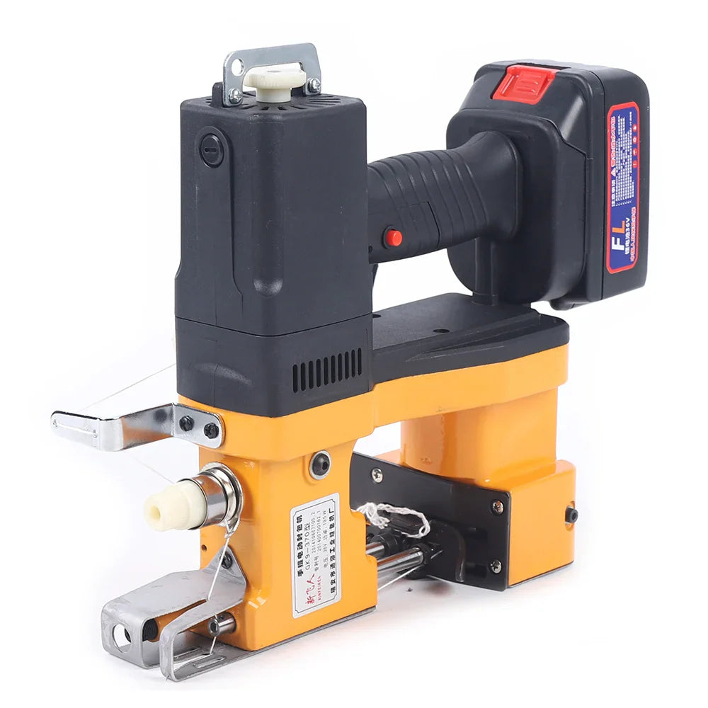 Durable Bag Sewing Machine, High Precision Gear Drive, Automatic Thread Cutter, 210W Power, Fast 1700 Stitches/Minute,