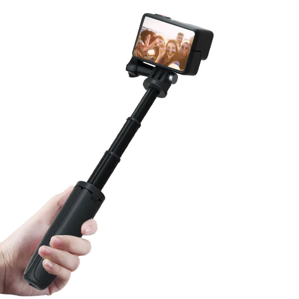 for Gopro Vlog Tripod Foldable Tripod Mini Portable Monopod for Go Pro Hero 11 10 Black Session Osmo Action Camera Accessory