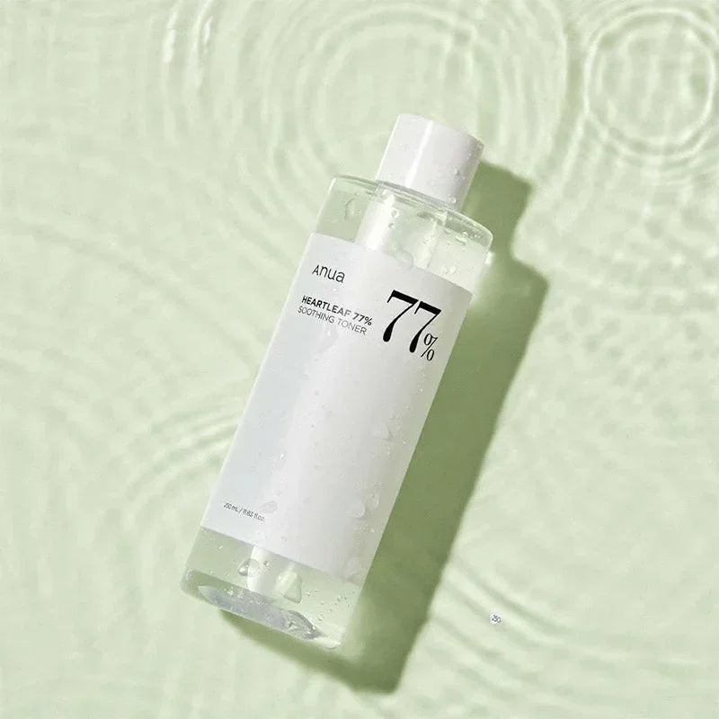 Authentic Anua Heartleaf 77% Moisturizing Toner 250ml Remover Essence Fades Fine Lines Deep Cleaning Facial Cleanser 150ml