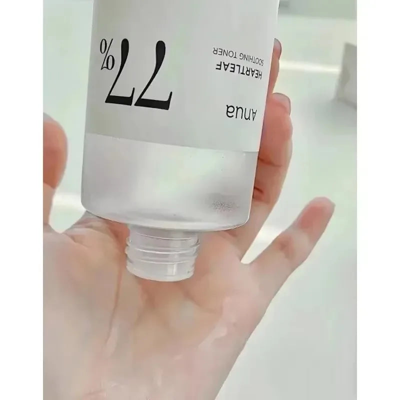 Korean Anua Heartleaf Skincare Set Moisturizing Toner Deep Cleansing Cleanser Pore Control Makeup Removal Oil Combination Set