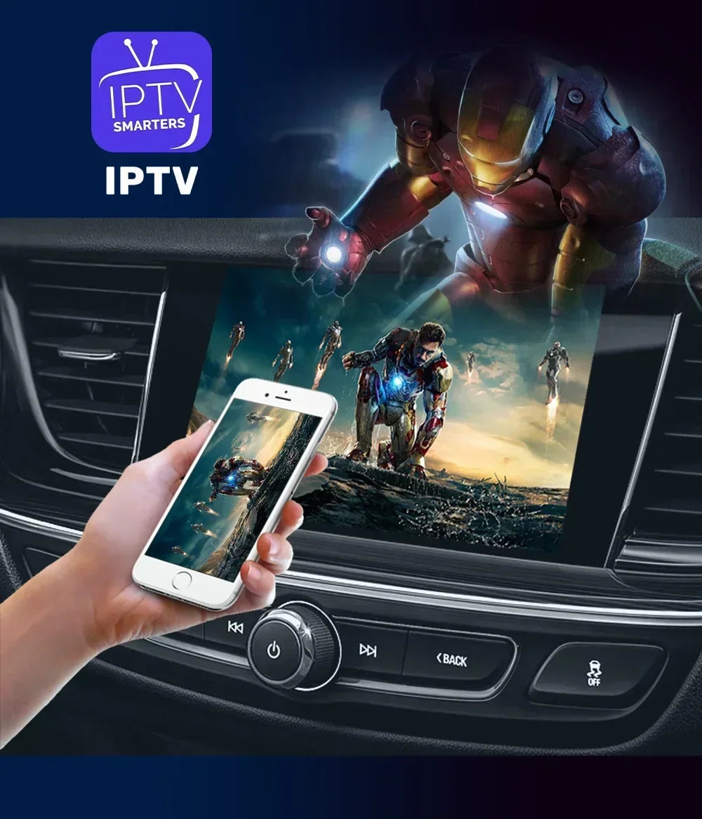 Car Video CarPlay Ai Box Android13 Wired to Wireless CarPlay Android Auto Adapter for Netflix for YouTube Bulit-in Play Store