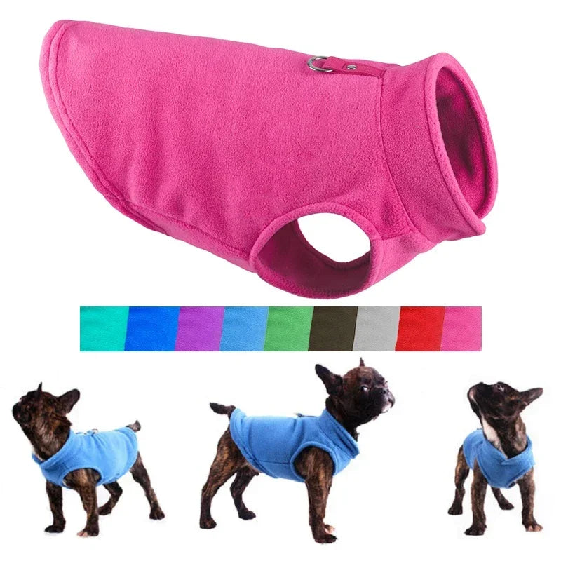 Fleece Winter Pet T-Shirt dog & cat