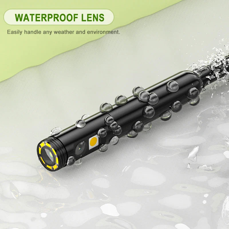 Industrial Endoscope 4.3'' IPS Screen HD1920P 5MP Autofocus Camera HD1080P Single Dual Triple Lens USB Car Inspection Borescope