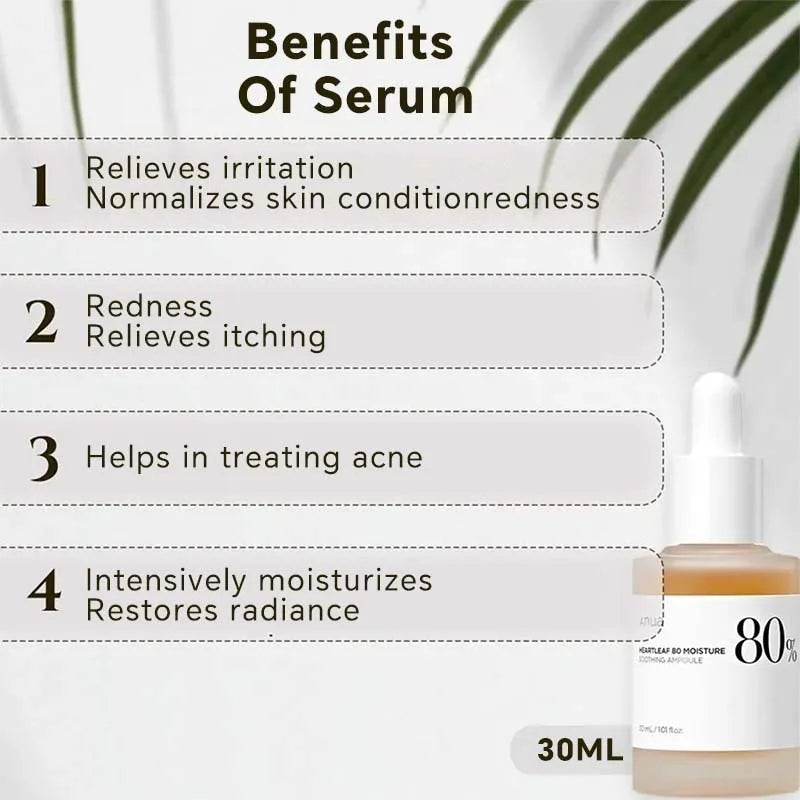 Korean Anua Heartleaf Peach 70 Niacinamide Essence Facial Whitening Serum Moisturizer Skincare Beauty Products for Glass Skin