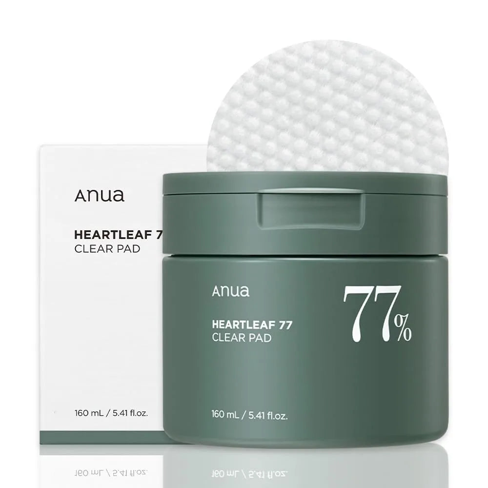Korean Anua Heartleaf Skincare Set Moisturizing Toner Deep Cleansing Cleanser Pore Control Makeup Removal Oil Combination Set