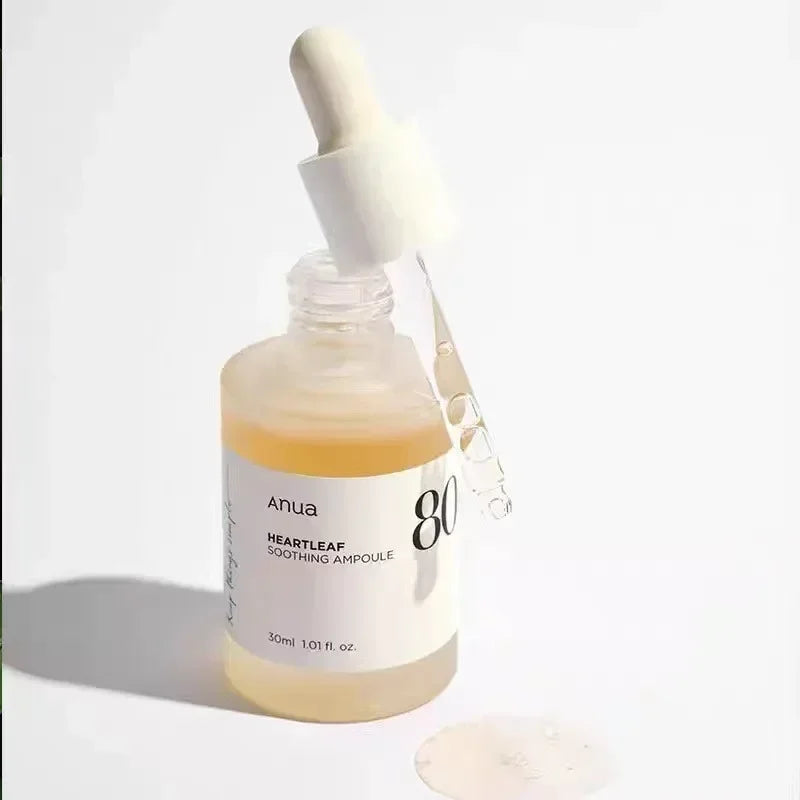Authentic Anua Heartleaf 77% Moisturizing Toner 250ml Remover Essence Fades Fine Lines Deep Cleaning Facial Cleanser 150ml