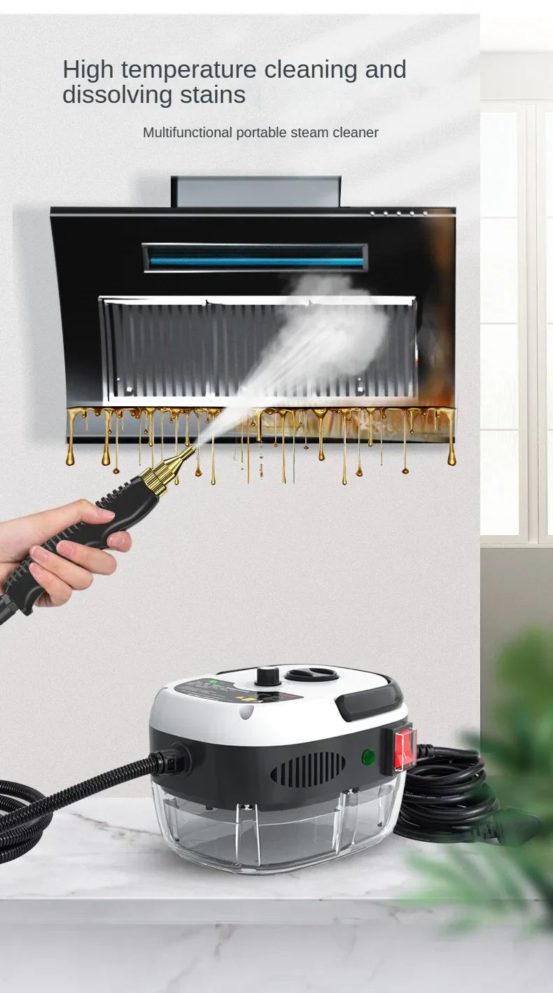 NEW Steam Cleaner High Temperature Disinfection Air Conditioning Kitchen Range Hood Household/Car Steam Cleaner 220V NEW