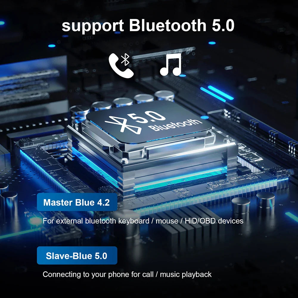 Carplay AI Box Android 13 Wireless Android Auto Smart TV Box For Youtube Netflix Toyota Mazda Hyundai Haval GMC Ford MG VW Kia
