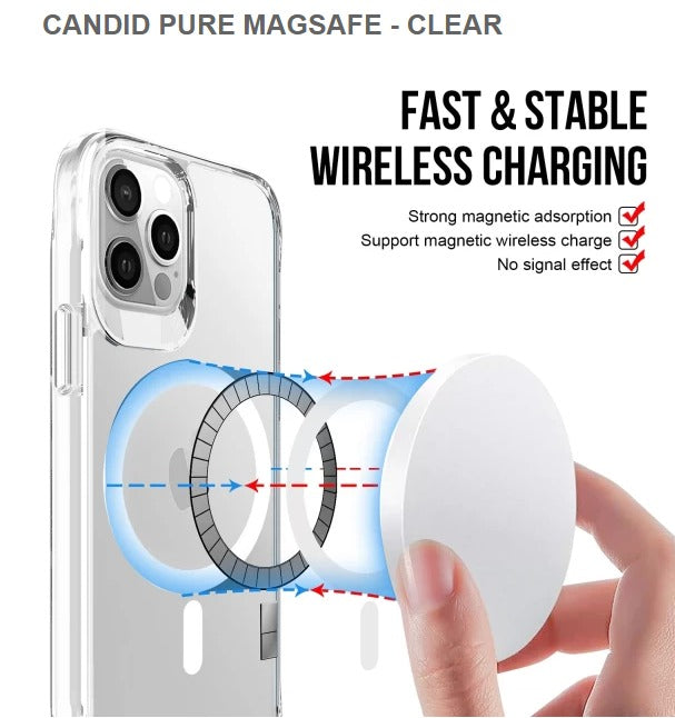 Spec-CANDID PURE MEGASAFE-CLEAR Mobile Case for Iphone12 & 12 pro ,Free Shipping