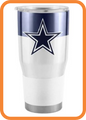 Dallas Cowboys 30oz Color Block Stainless Tumbler