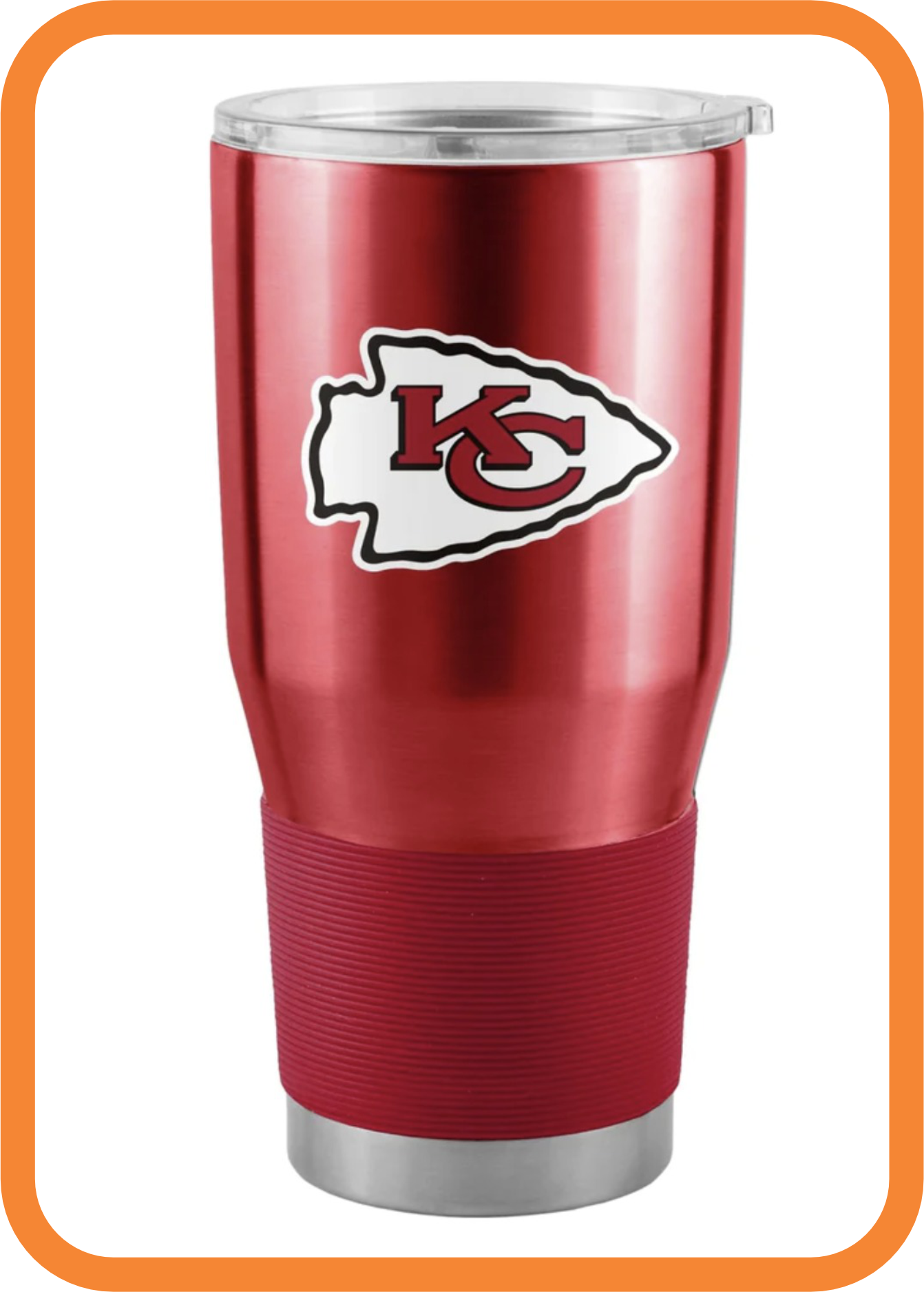 Kansas City Chiefs 30oz Stainless Tumbler