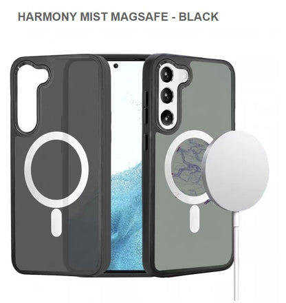 Harmony Mist Megasafe Mobile Cover For Samsung S23Plus-Black