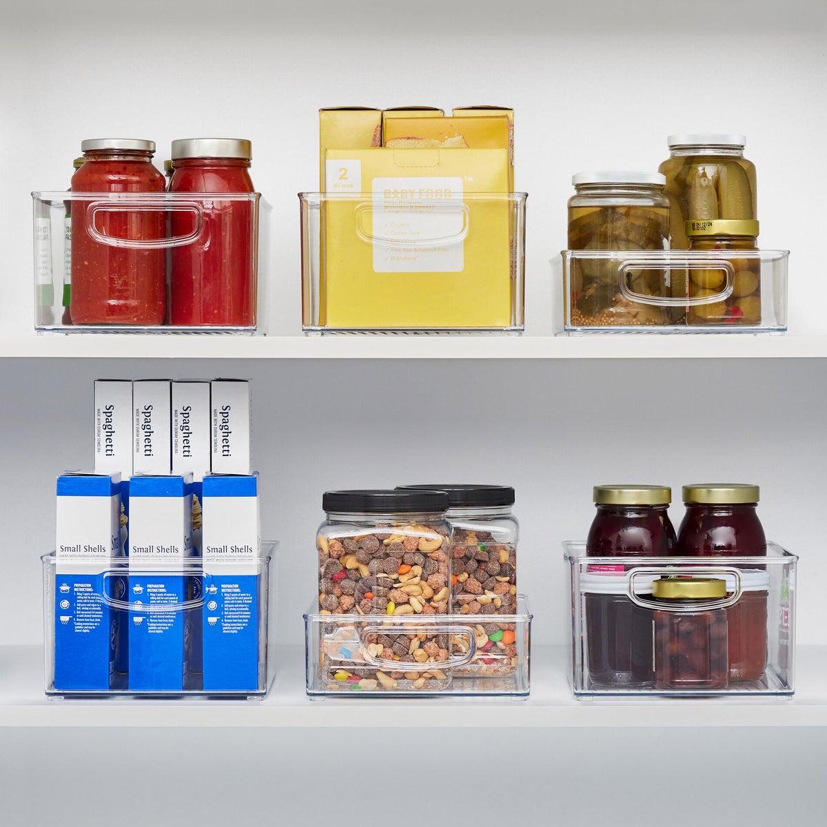 Online Only iDESIGN Pantry Bins, 6-piece Set