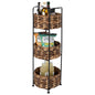 Seville Classics 3-Tier Storage Basket Tower