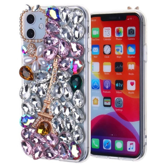 Luxotik Floral Perfume Mobile Cover for Iphone 11 & 11Pro -Pink -Free Shipping