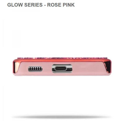 Glow Series Mobile Cover For Samsung S23Ultra-Rose Pink-Get Free Shipping Today!